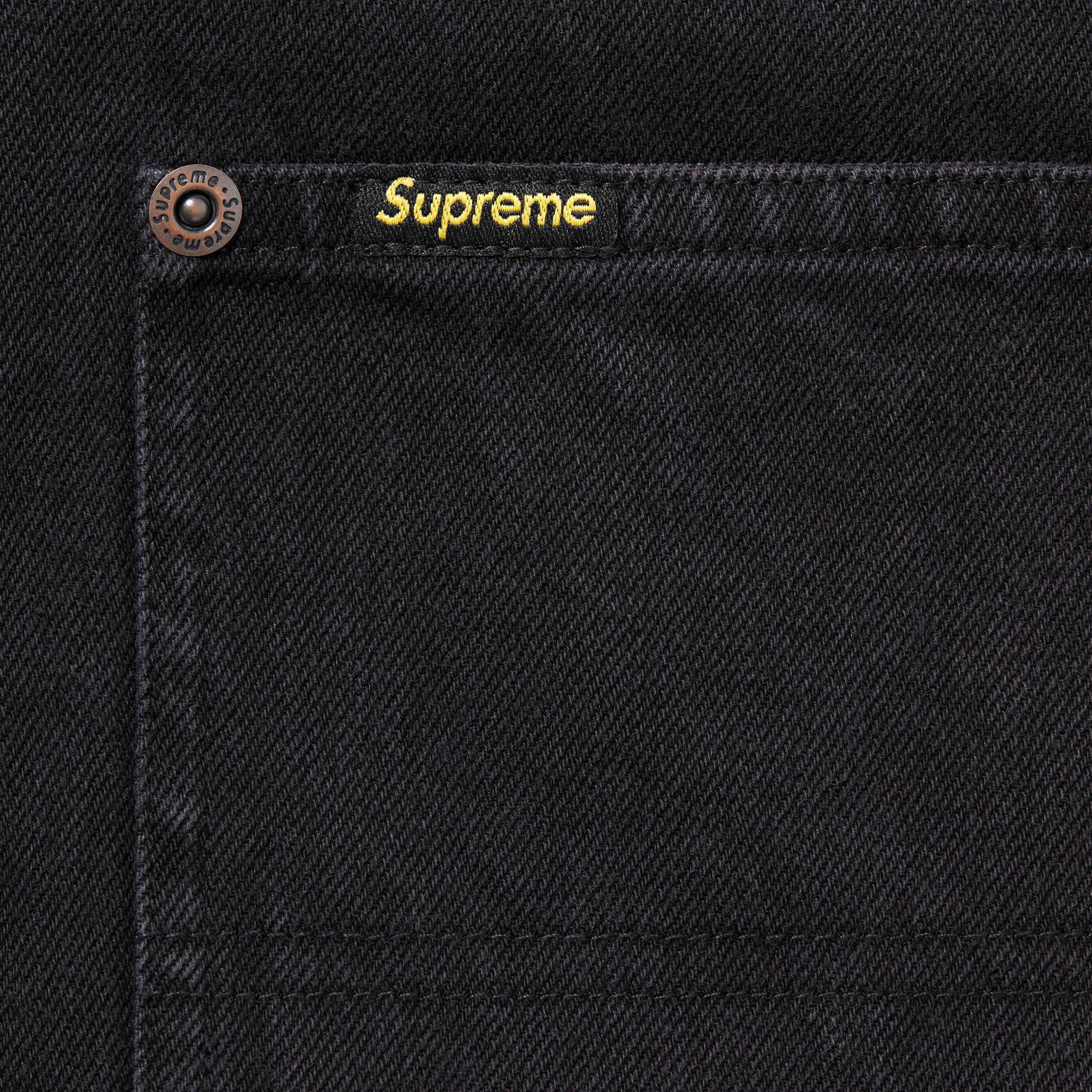 Loose Fit S/S Denim Painter Shirt view 8